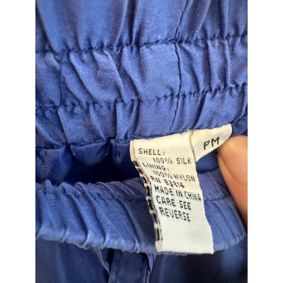 Fuda Sport International Petite M Silk Track Suit 2 Piece Set Blue Multicolor - Picture 4 of 6